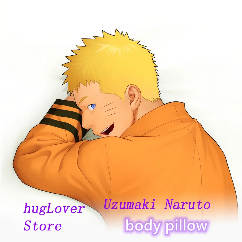 Подушка для тела Dakimakura удзумаки Наруто геев двухсторонняя наволочка с принтом в