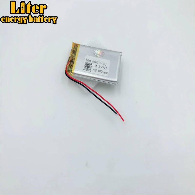 

364747 354545 3550505 3.7V,1000mAH, PLIB; polymer lithium ion / Li-ion battery for dvr,GPS,mp3,mp4,cell phone,speaker