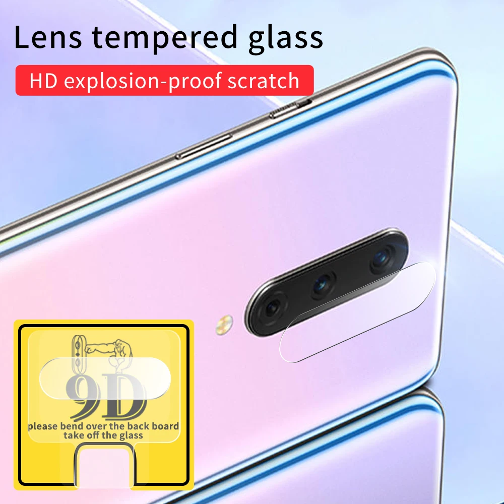 Для Oneplus 7T 8 Pro 5G Защитная пленка для объектива 9D прозрачная устойчивая к царапинам