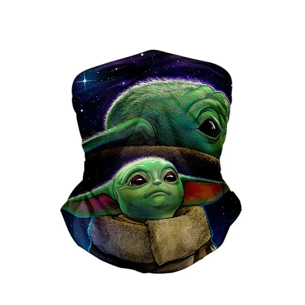 

Bounty Hunter Jango Fett Lovely Baby Cosplay Face Mask Neck Scarf Masks Bandana Headband Balaclava