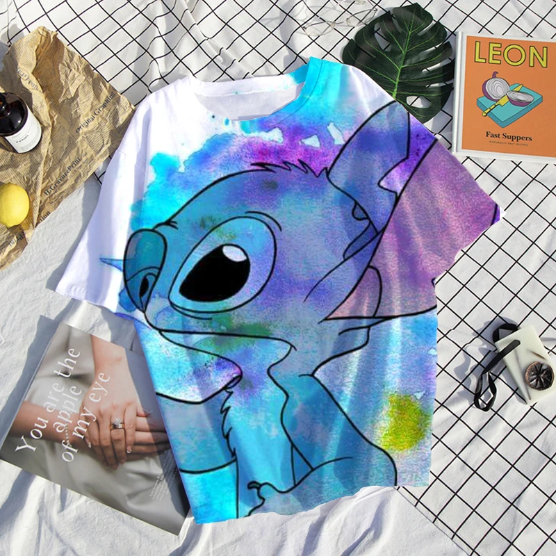 Женская летняя футболка с коротким рукавом в стиле Харадзюку |