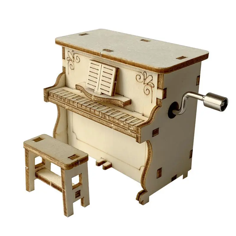 Деревянная музыкальная шкатулка сделай сам пианино научный эксперимент