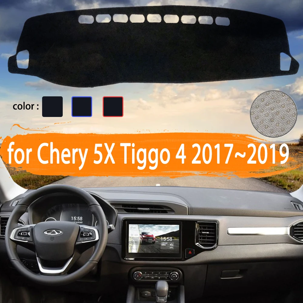 

for Chery 5X Tiggo 4 2017 2018 2019 Car Dashboard Cover Dashmat Avoid light Sun Shade Carpet Car Accessories