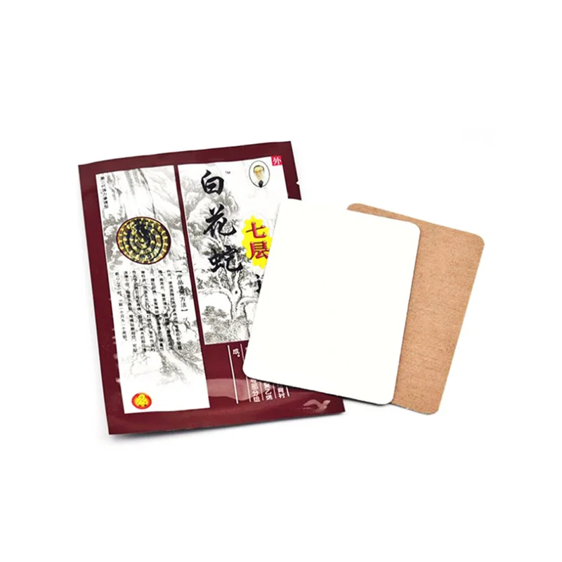 Пластырь Китайский травяной охлаждающий для снятия симптомов боли в мышцах и