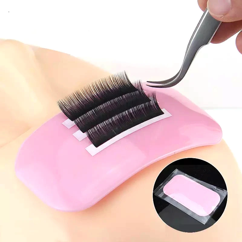 Wimpern Verlängerung Werkzeug Silikon Kristall Kleber Palette Pad Halter für Wimpern Extensions Kleber Pad Dichtung Make-Up-Tool – Detail 12