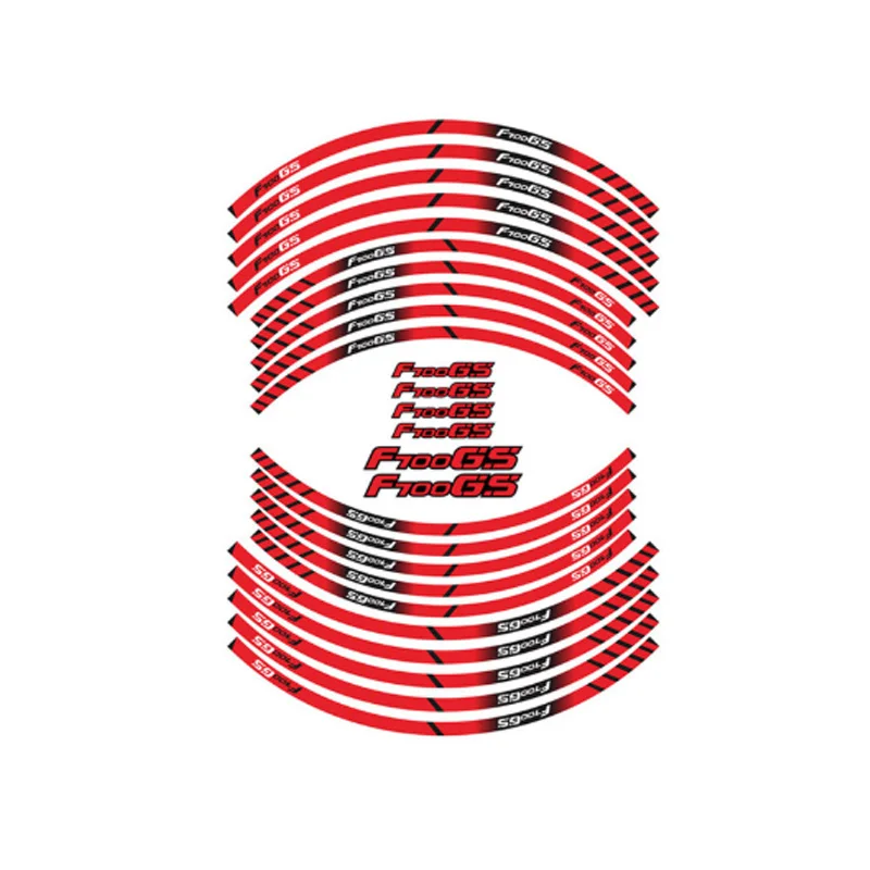 Новые светоотражающие наклейки для шин мотоцикла декоративные BMW F700GS |