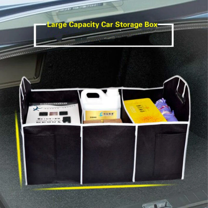 

Car Organizer Trunk Folding Collapsible Storage Bag Cargo Container Bags Car Box