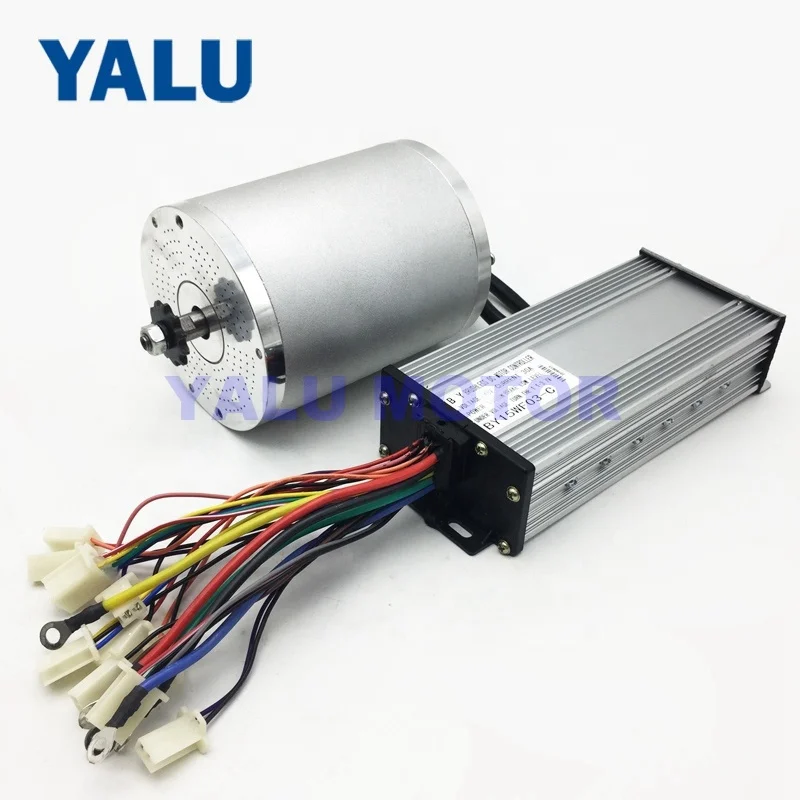 

BM1109 3000 W 72 V/60 V high torque low speed ATV DC motor brushless electric permanent magnet bldc tricycle for sale