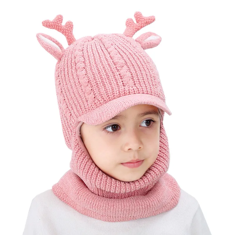 

Baby Winter Hat Cap With Ears Move Bonnet Enfant Boy Girl Born Kids Muts Accessories Newborn Beanie Winter Hat for Kids Toddler