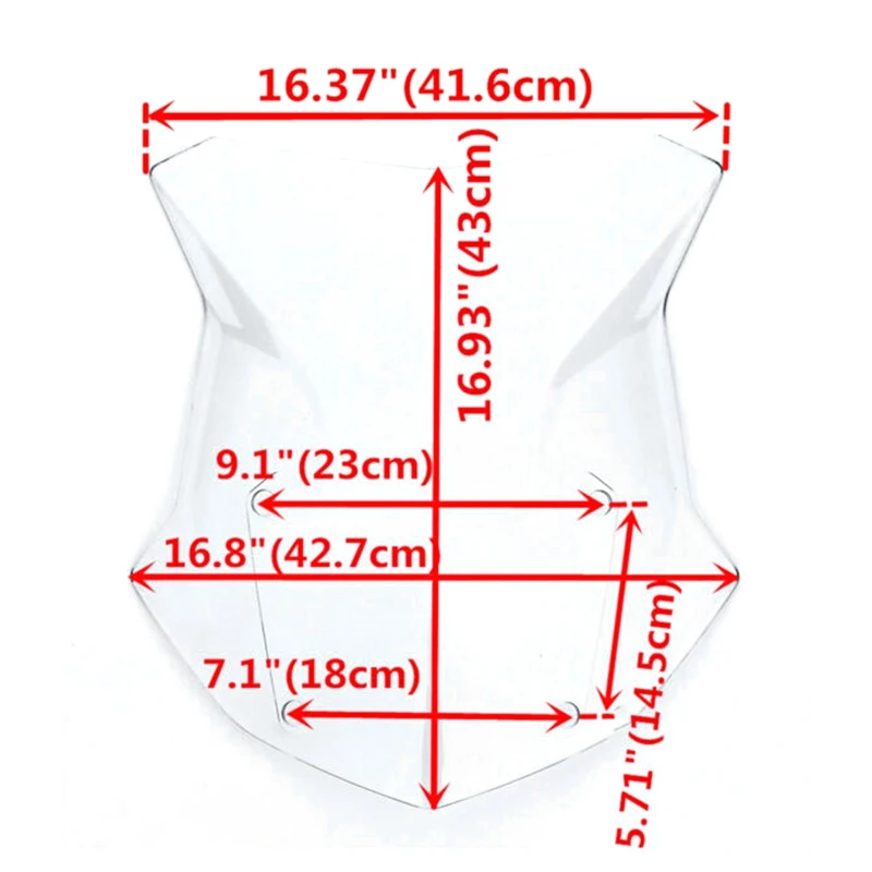 Ветрозащитный экран для мотоцикла BMW R 1200 GS R1200 Adventure ADV LC 2012-2019