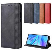 leather phone case for huawei honor 20 honor 20i honor 20 lite honor 20 pro cover flip card wallet with stand retro coque
