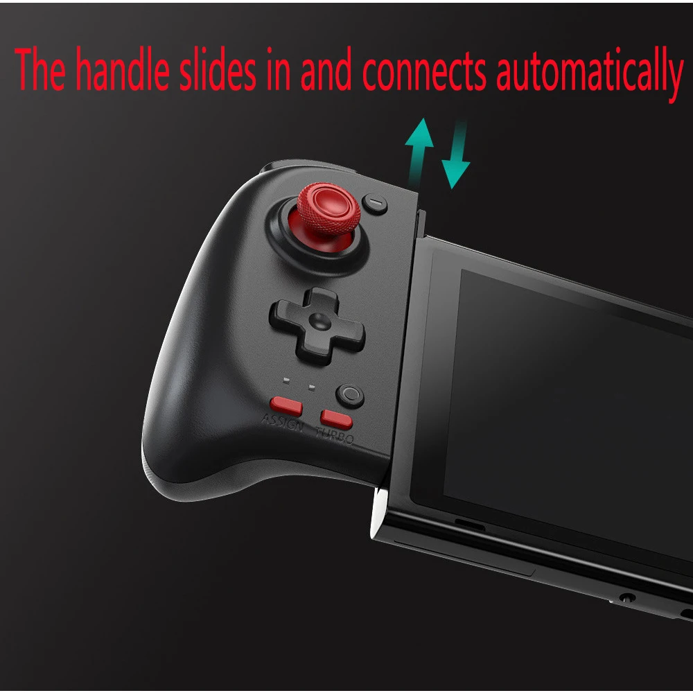 Обновленный джойстик для Nintendo Switch OLED Pro проводной контроллер 1L1R Joycon рукоятка