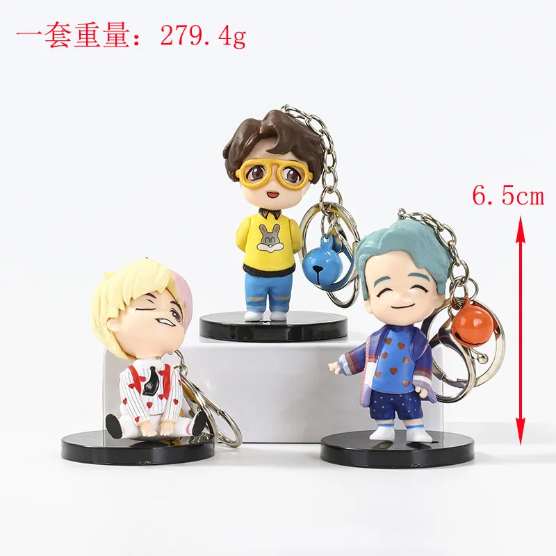 7 шт./компл. Bangtan Boys группы модели игрушки поп звезд Топ A.R.M.Y подарок ПВХ Фигурки