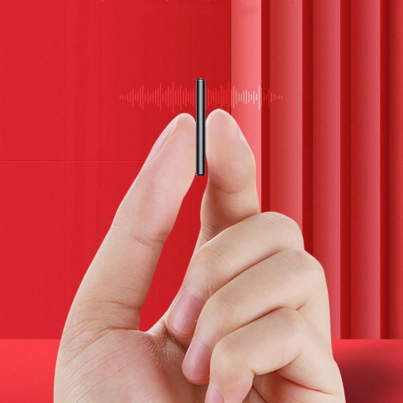 

32GB digital voice recorder mini Professional Dictaphone ultra thin HD long distance audio MP3 player recording device