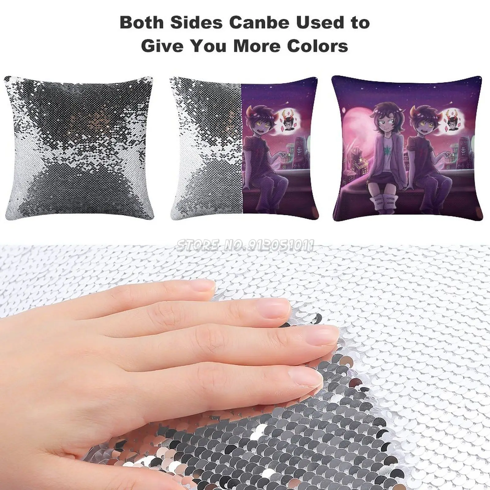 Чехол с блестками для подушки Модный чехол современные домашние наволочки