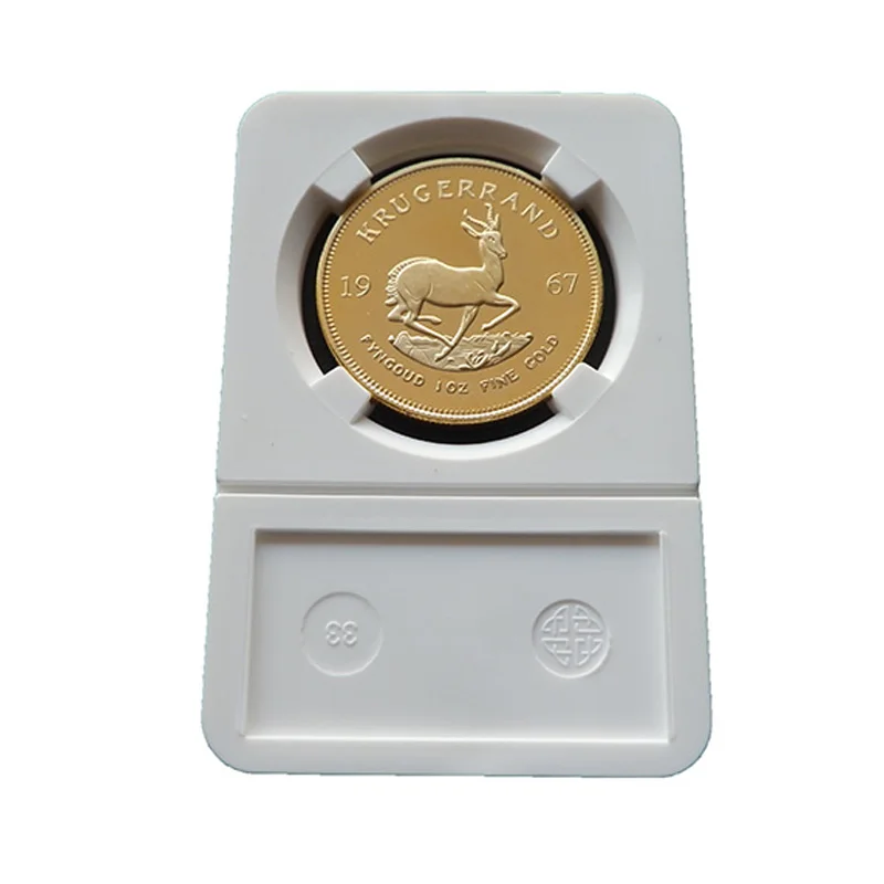 5 шт./лот оптовая продажа золотая монета Krugerrand с покрытием без копирования|5