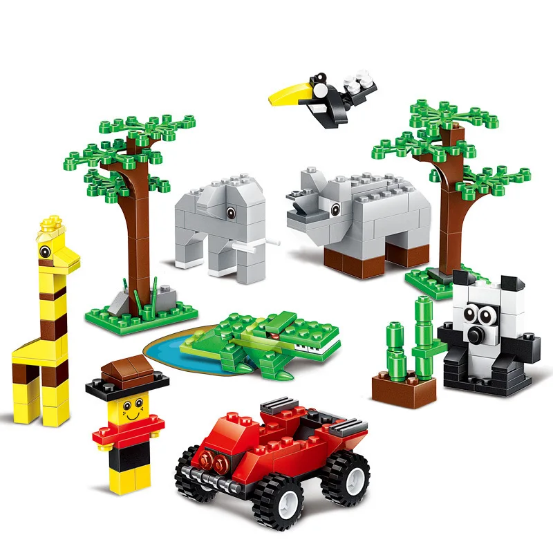 

625pcs Children's educational building blocks Compatible With all brand DIY toys Creativity Variety Small Particles Splicing