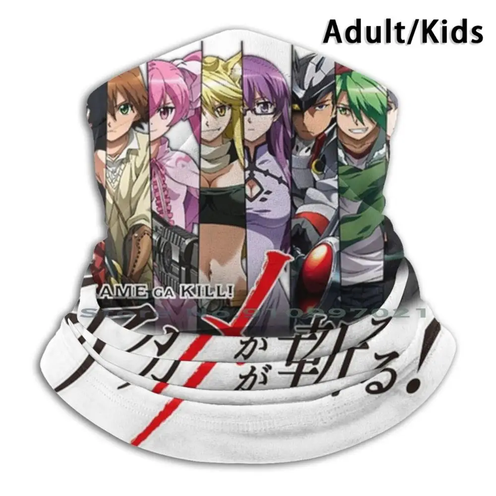 Akame Ga Kill! Неодноразовая маска для лица с логотипом Pm2.5 фильтры детей и взрослых Kill