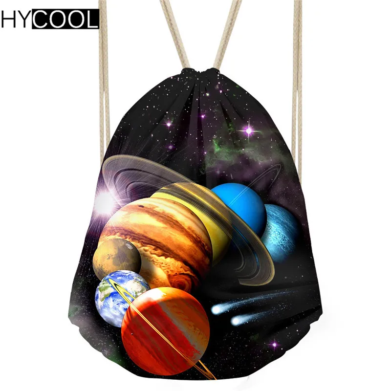 Спортивная сумка HYCOOL с принтом звездной ночи для мужчин женский рюкзак сумки