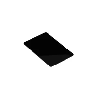a4 210x297x3mm black acrylic sheets pmma plate plexiglass board perspex panel 1 piece with little round corner