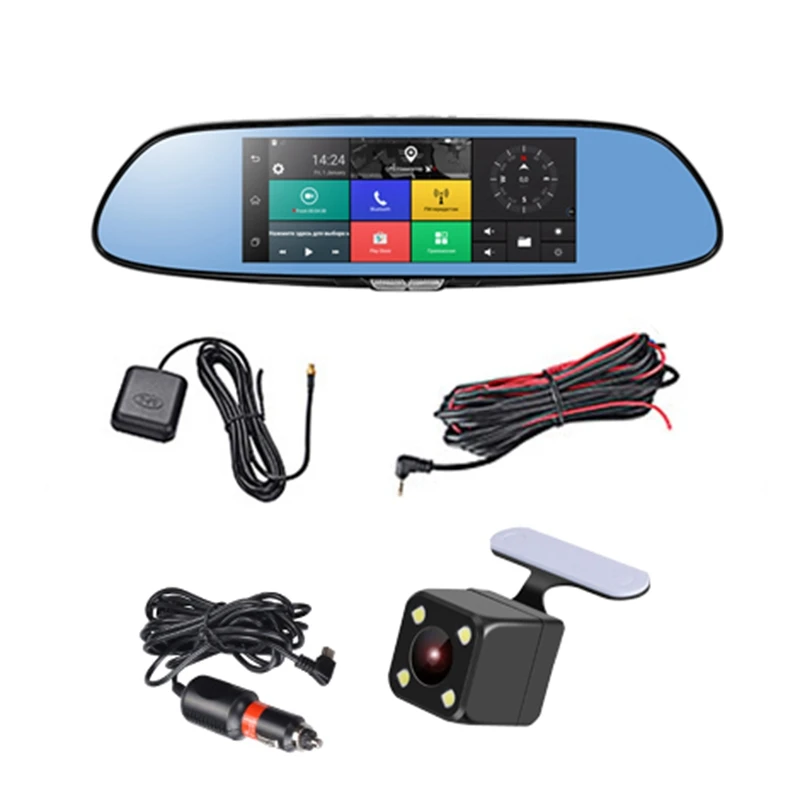 C08 3g Автомобильная камера 7 дюймов Android 5 0 для автомобильного видеорегистратора с