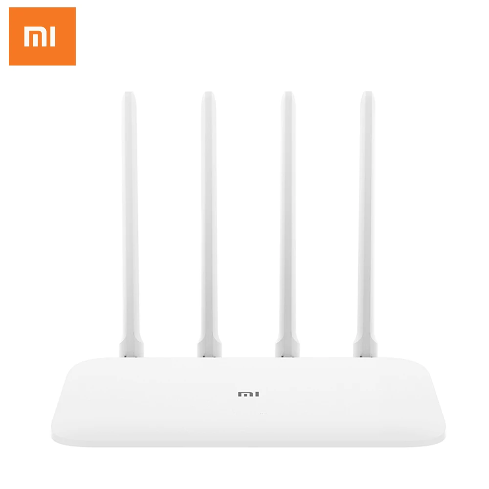 Глобальная версия Xiaomi Mi 4А роутер Gigabit Edition 2 4 ГГц 5 WiFi 16 Мб rom 128 DDR3 антенна Пульт