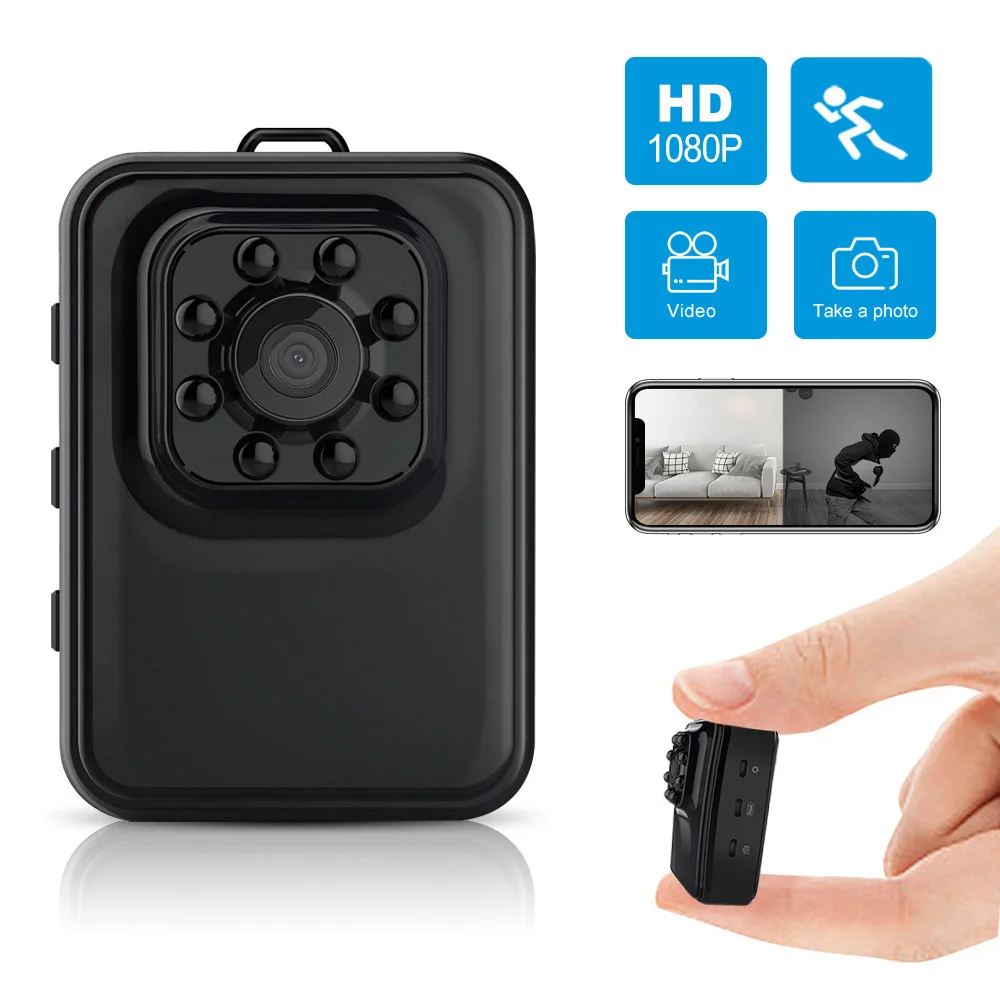 

Умная домашняя камера мини-монитор для малышей HD 1080P ночное видение Обнаружение движения Wifi ip-камера наблюдения безопасности