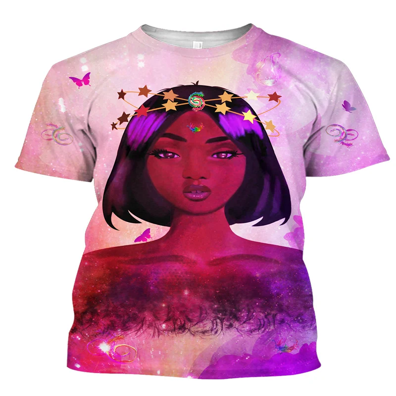 

2021 New Arrival Women T-Shirt 3D Digital Full Printing Fashion Anime Shirt Short Sleeve Harajuku Anime Shirt