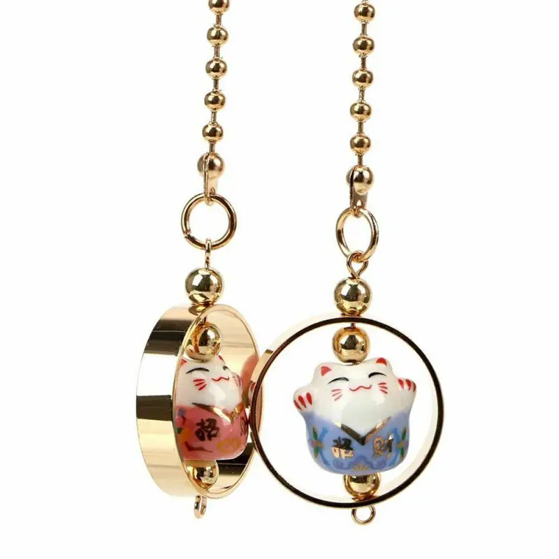 Подвеска для автомобиля с милым кристаллом на удачу подвеска украшение интерьер