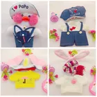 Набивные Животные Одежда и сумка очки Аксессуары для 30 см Lalafanfan Гиалуроновая кислота кафе Мини Утки кавайные плюшевые куклы