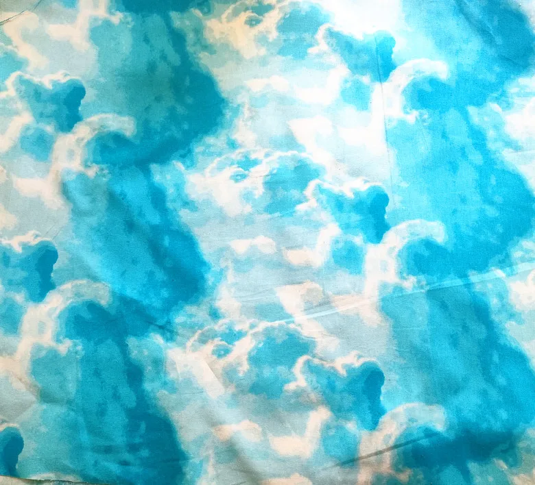 Спрей Акварельная текстура Обычная 100% хлопчатобумажная ткань для рукоделия