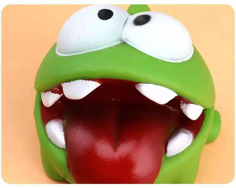 

Mung bean frog frog pinch call cartoon doll furniture decoration plastic cartoon decoration decompression toy
