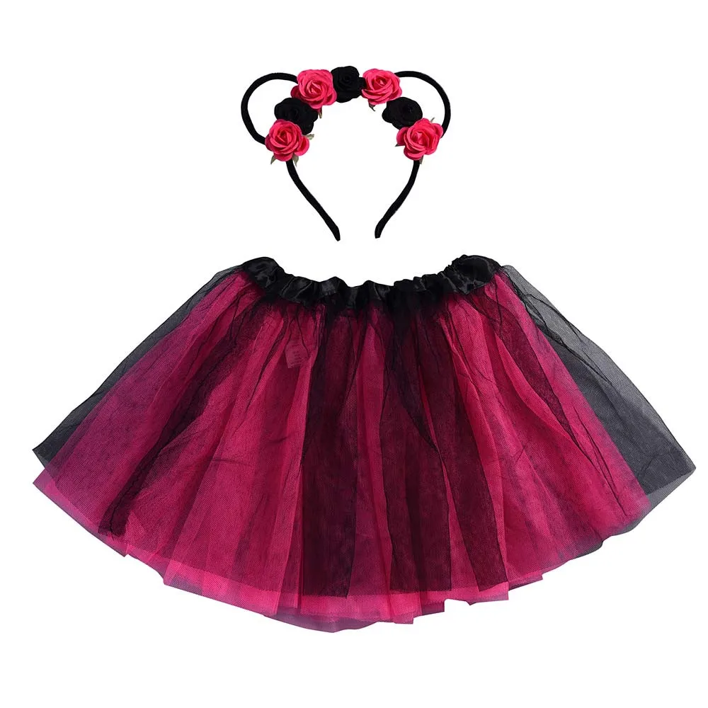 Модная одежда для маленьких девочек балетная юбка пачка на Рождество и Хэллоуин