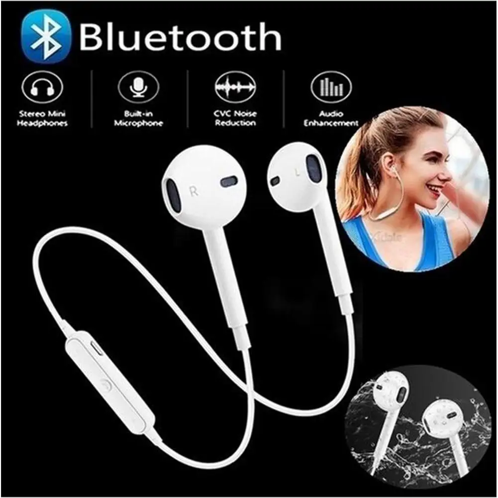 Kuulee двойные беспроводные наушники спортивные мини стерео наушники-вкладыши