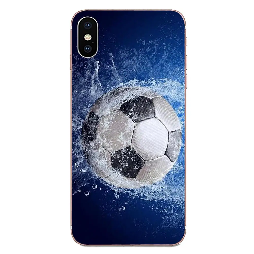 as picture Спорт хобби огненный Футбол футбольный мяч для Galaxy Alpha Note 10 Pro A10 A20 A20E A30 A40 A50 A60 A70 A80 A90 M10 M20 M30 M40 - Цвет: as picture
