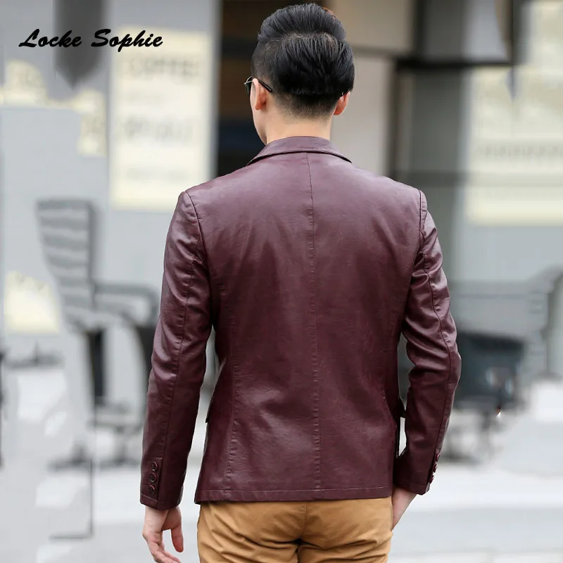 Мужская модель локомотивная куртка блейзеры осень 2020 искусственная кожа