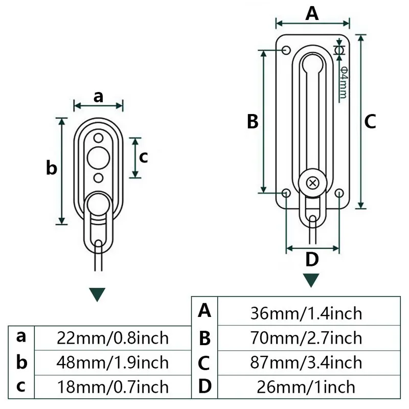 1 шт. охранная камера цепочка винт замки безопасный слайд Болт замка двери цепи