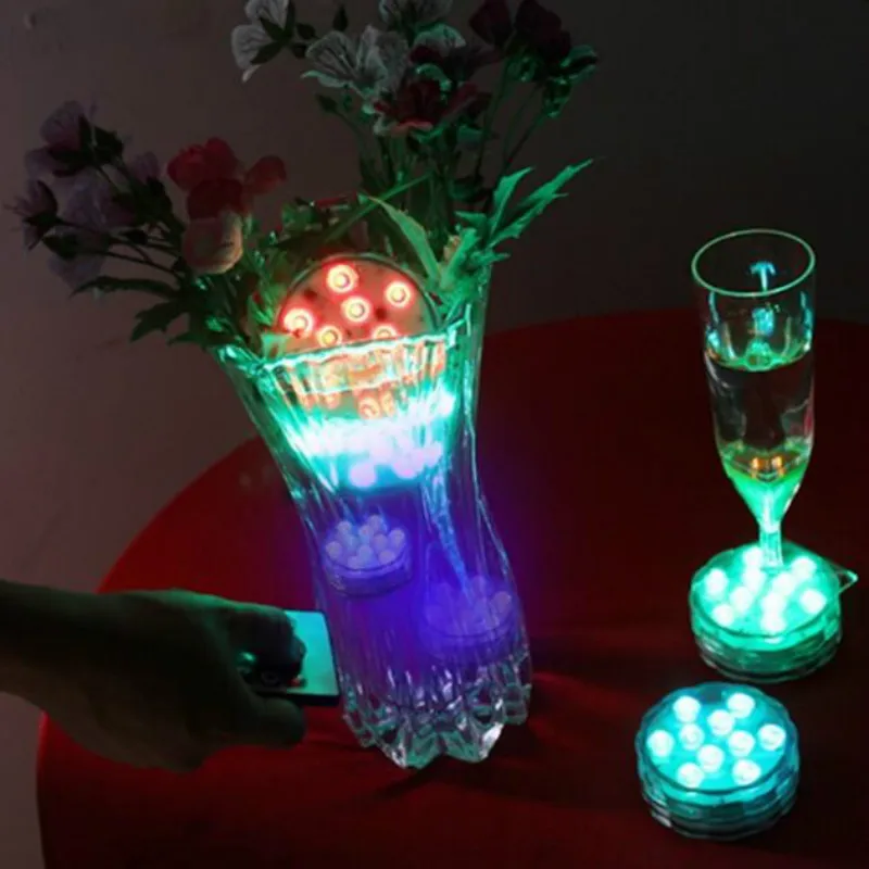 Водонепроницаемые светильники для бассейна с дистанционным управлением RGB