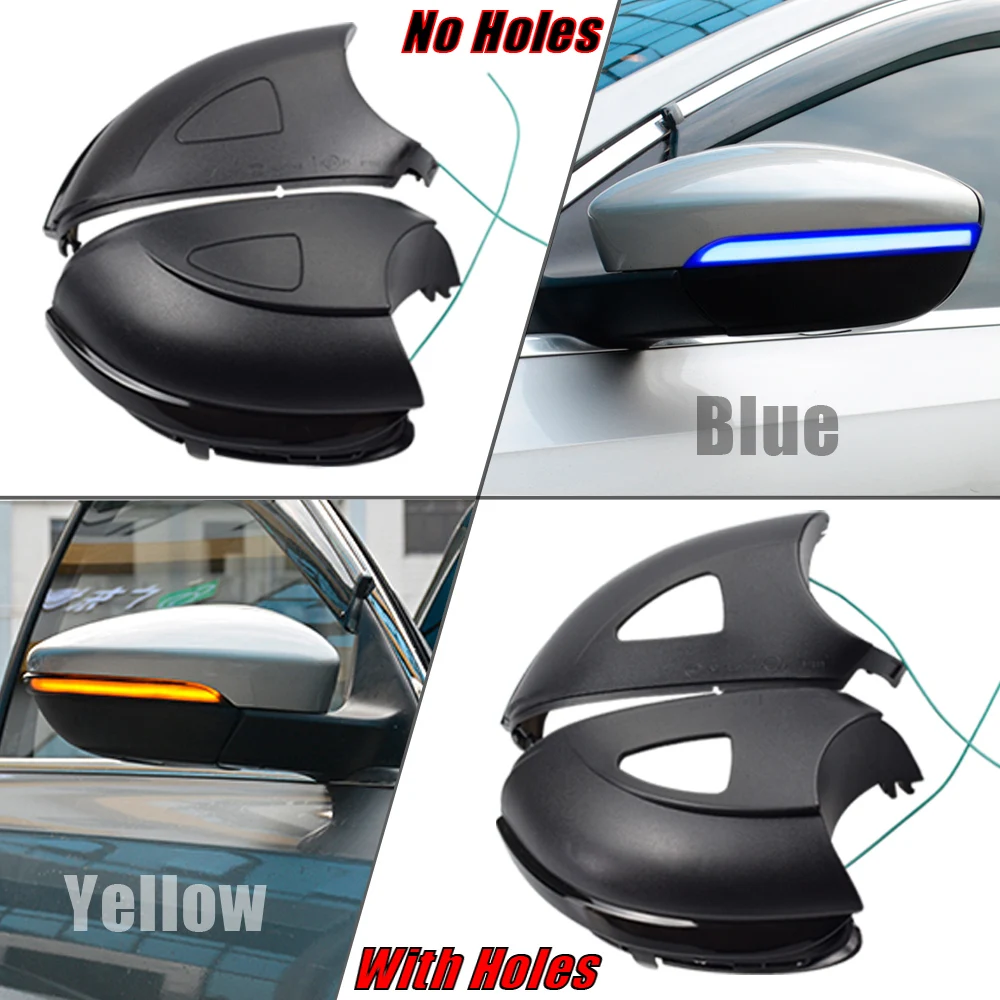 

LED Dynamic Turn Signal Blinker Side Rear-View Mirror Indicator Light For Volkswagen VW Golf 6 Mk6 Gti R20 Touran 2011 to 2014