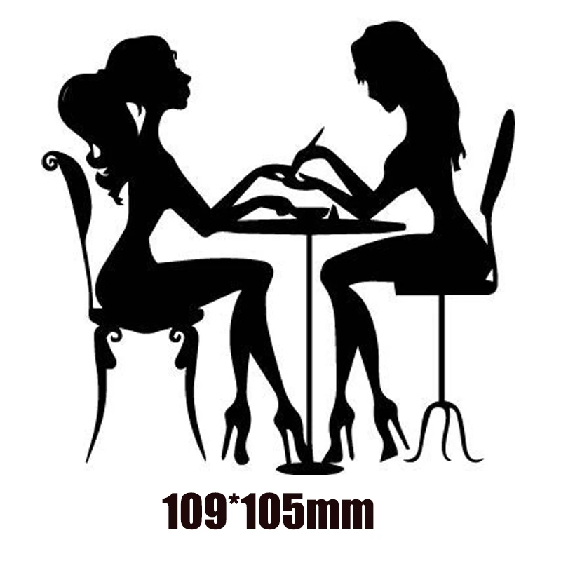 Новинка 2020 трафареты для стрижки ногтей девушек металлические стальные штампы