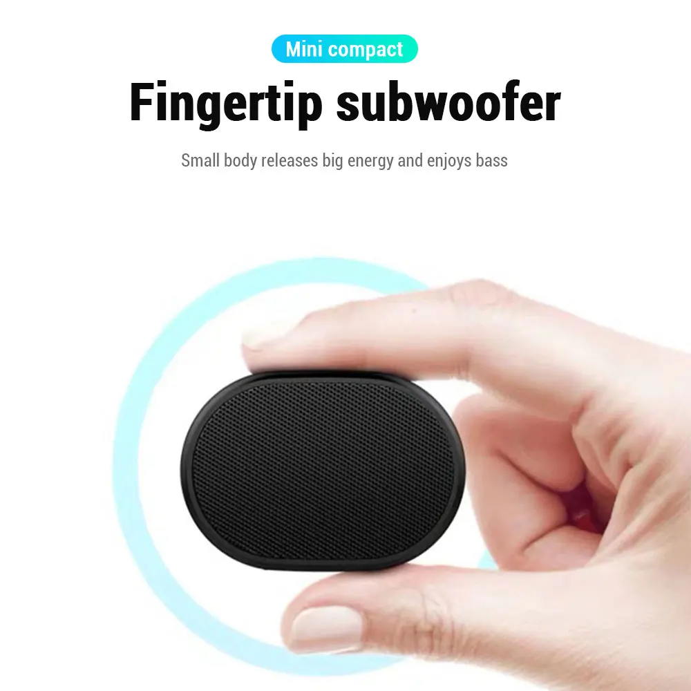 Мини динамик KISSCASE Hi Fi Bluetooth AUX FM TF карта|Портативные колонки| |