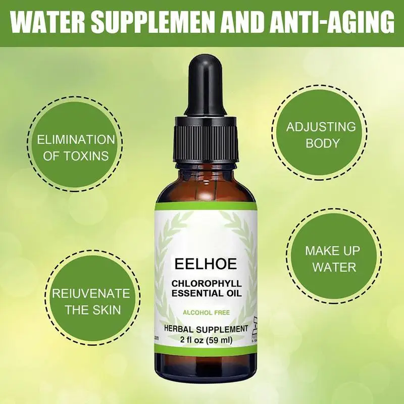 Chlorophyll Liquid Natural Deodorant Reduces Bad Breath Wrinkles Aging Liver Resists Antioxidants Function Eliminates Suppo M6Q3 | Красота и