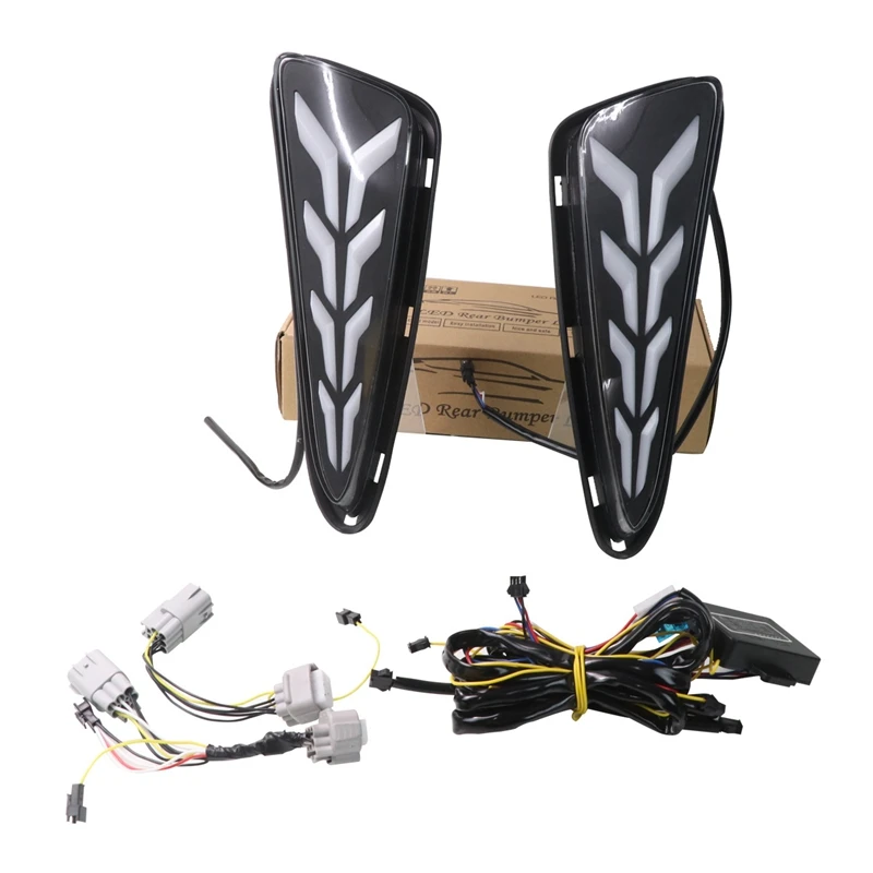 

2Pcs for Toyota C-HR Yize 2017-2019 with Three-Color Daytime Running Lights