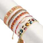 2021 модный браслет с заклепками из циркония многослойный браслет с бусинами Миюки ручной работы разноцветные ювелирные изделия для женщин pulseras mujer