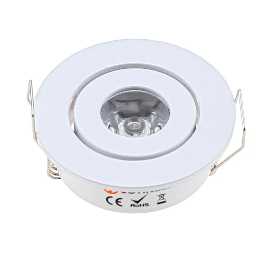 Теплый Coldwhite Высокая мощность 1 Вт мини белый светодиодный потолочный светильник