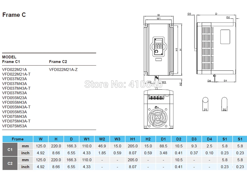 Дельта Инвертор 7.5KW VFD075M43A 3 фазы 380 В до 460 В Номинальная 18 A Новинка 7500 Вт VFD серия инвертор Переменная скорость привод двигателя переменного тока
