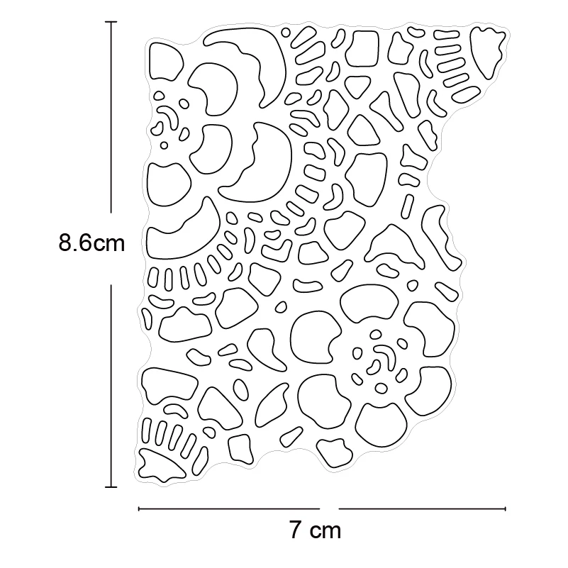 

Rectangle Nested Flower Vine Frame Metal Cutting Dies for DIY Scrapbooking Album Paper Cards Decor Crafts Embossing Die Cut 2020