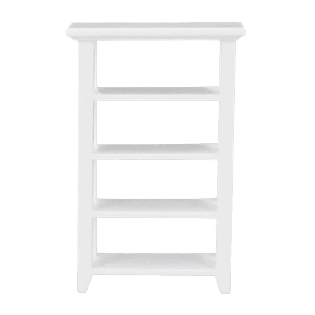 

1:12 деревянная витрина для кукольного домика из березы, полка для мебели