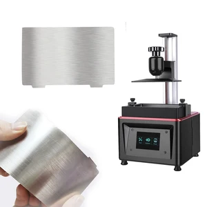 spring steel flex plate sheet build platform for creality ld 002h ld 002r 3d printer parts with magnetic base sticker free global shipping