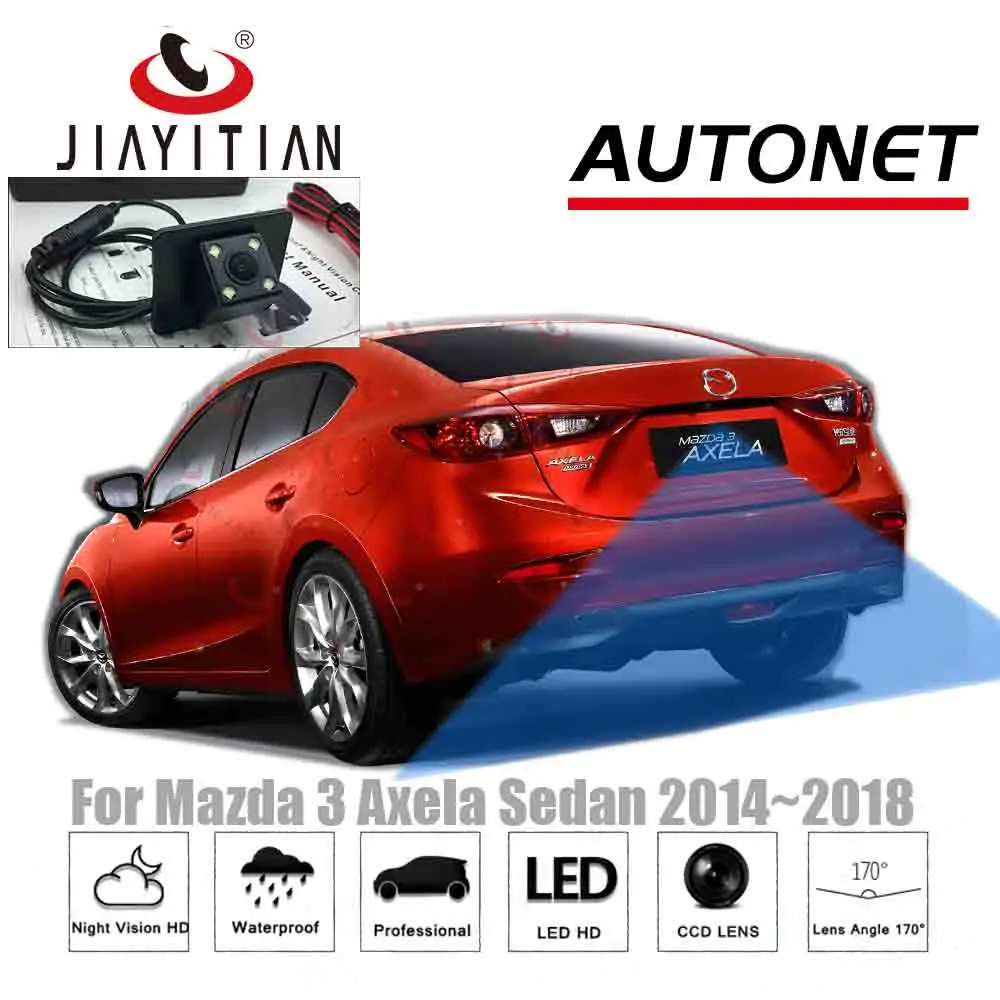 Камера заднего вида JIAYITIAN для Mazda 3 Axela 2014 2015 2016 2017 2018 CCD/ночное видение/резервная